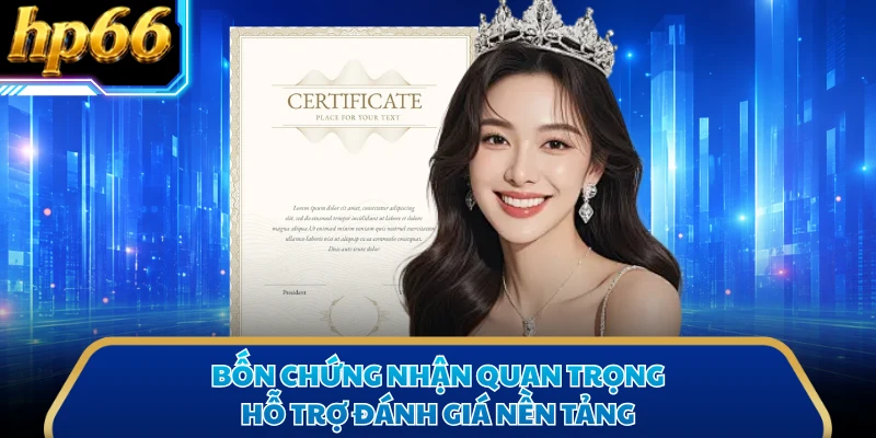 Bốn chứng nhận quan trọng hỗ trợ đánh giá nền tảng